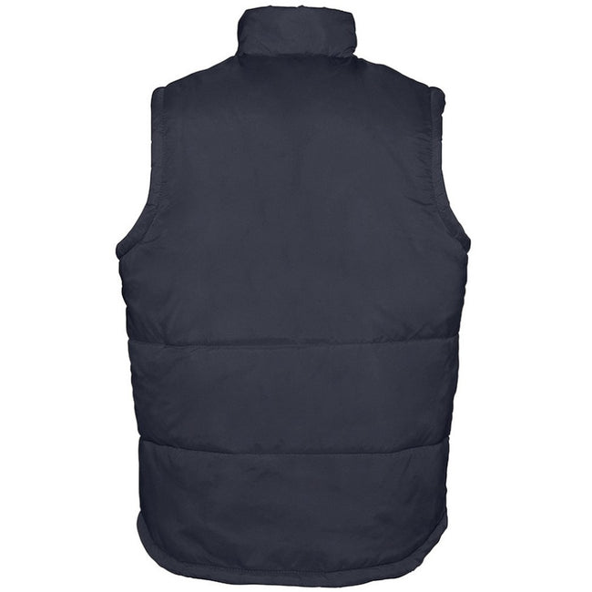 Navy - Pack Shot - SOLS Warm Unisex Padded Bodywarmer Jacket