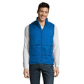 Royal - Back - SOLS Warm Unisex Padded Bodywarmer Jacket