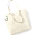 Natural - Back - Westford Mill Organic Premium Cotton Tote Bag