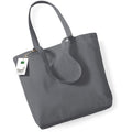 Graphite - Back - Westford Mill Organic Premium Cotton Tote Bag