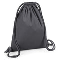 Graphite - Front - Westford Mill Organic Premium Cotton Gym Sack