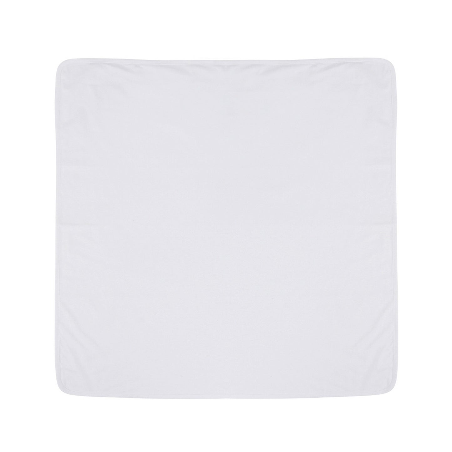 White - Front - Larkwood Baby Blanket