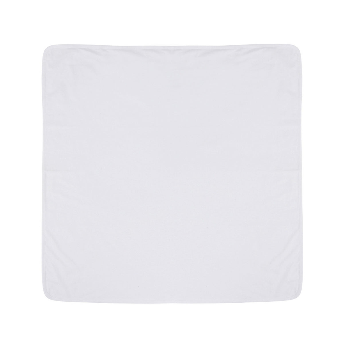 White - Front - Larkwood Baby Blanket