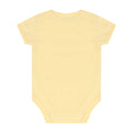Pale Yellow - Back - Larkwood Baby Boys-Girls Essential Short Sleeve Bodysuit