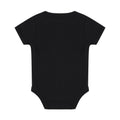 Black - Back - Larkwood Baby Boys-Girls Essential Short Sleeve Bodysuit