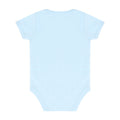 Pale Blue - Back - Larkwood Baby Boys-Girls Essential Short Sleeve Bodysuit
