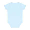 Pale Blue - Back - Larkwood Baby Boys-Girls Essential Short Sleeve Bodysuit