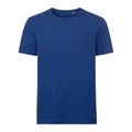 Bright Royal - Front - Russell Mens Authentic Pure Organic T-Shirt