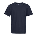 French Navy - Front - SOLS Kids Regent Short Sleeve T-Shirt