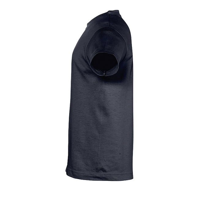 Navy - Side - SOLS Kids Regent Short Sleeve T-Shirt