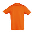 Orange - Back - SOLS Kids Regent Short Sleeve T-Shirt