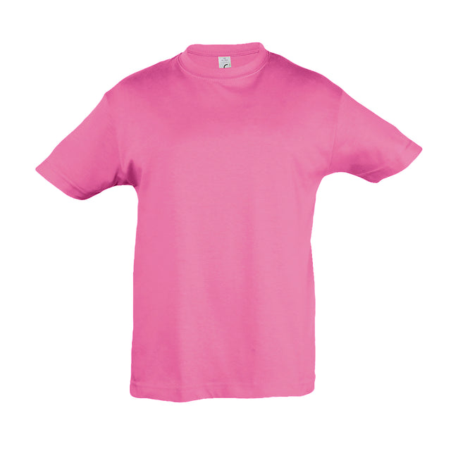 Orchid Pink - Front - SOLS Kids Regent Short Sleeve T-Shirt