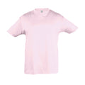Pale Pink - Front - SOLS Kids Regent Short Sleeve T-Shirt