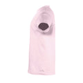 Pale Pink - Side - SOLS Kids Regent Short Sleeve T-Shirt