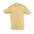Sand - Back - SOLS Kids Regent Short Sleeve T-Shirt