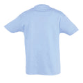 Sky Blue - Back - SOLS Kids Regent Short Sleeve T-Shirt
