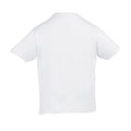 White - Back - SOLS Kids Regent Short Sleeve T-Shirt