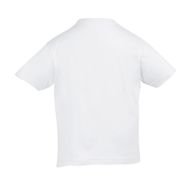 White - Back - SOLS Kids Regent Short Sleeve T-Shirt