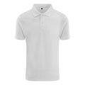 White - Back - AWDis Just Polos Mens Stretch Pique Polo Shirt