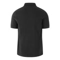 Black - Back - AWDis Just Polos Mens Stretch Pique Polo Shirt