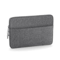 Grey Marl - Front - BagBase Essential 15in Laptop Case