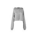 Storm - Front - Bella + Canvas Ladies Cropped Hoodie