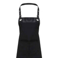 Black - Back - Premier Espresso Bib Apron