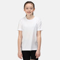 White - Back - Regatta Activewear Kids Torino T-Shirt
