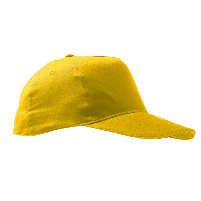 Gold - Front - SOLS Kids Unisex Sunny Baseball Cap