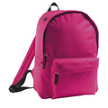 Fuchsia - Front - SOLS Childrens-Kids Rider School Backpack