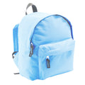 Sky Blue - Back - SOLS Childrens-Kids Rider School Backpack