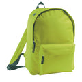 Apple Green - Front - SOLS Childrens-Kids Rider School Backpack