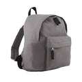 Graphite Grey - Front - SOLS Childrens-Kids Rider School Backpack