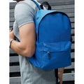 Royal Blue - Side - SOLS Childrens-Kids Rider School Backpack