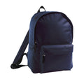 French Navy - Front - SOLS Childrens-Kids Rider School Backpack