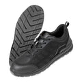 Black - Back - Result Work-Guard Unisex All Black Safety Trainers