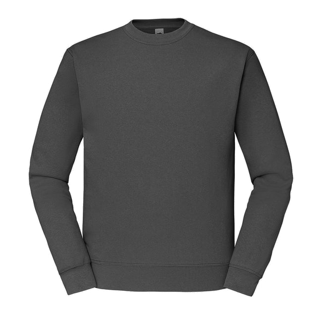 Light Graphite - Front - Fruit Of The Loom Mens Classic Drop Shoulder Sweatshirt