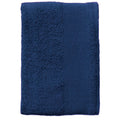 French Navy - Back - SOLS Island Guest Towel (30 X 50cm)