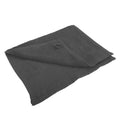 Dark Grey - Front - SOLS Island Guest Towel (30 X 50cm)
