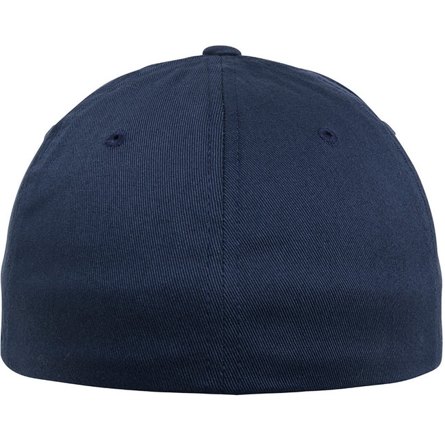 Navy - Back - Flexfit Unisex Organic Cotton Cap