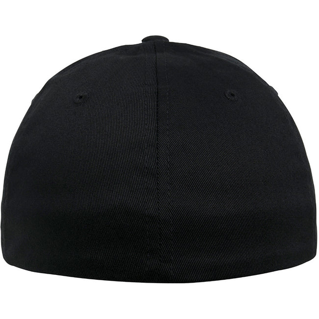 Black - Back - Flexfit Unisex Organic Cotton Cap