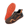 Black-Orange - Back - Result Work-Guard Unisex Hardy Safety Trainers