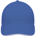 Royal Blue-White - Lifestyle - SOLS Unisex Sunny 5 Panel Baseball Cap