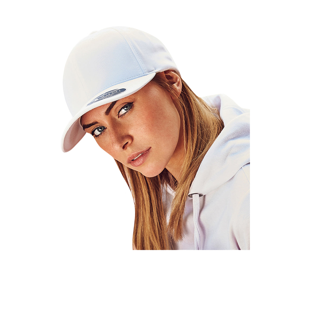 White - Lifestyle - Flexfit Unisex Cool and Dry Mini Pique Cap
