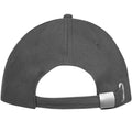 Dark Grey-Light Grey - Side - SOLS Unisex Buffalo 6 Panel Baseball Cap