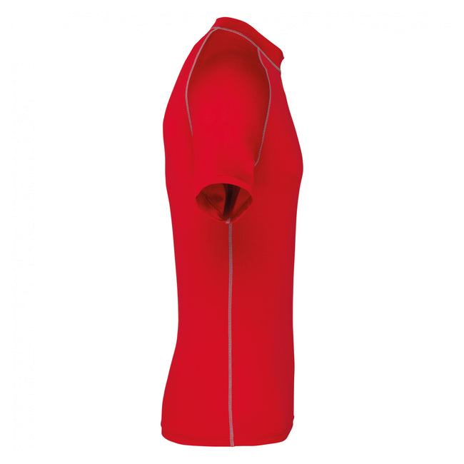 Sporty Red - Side - Proact Childrens-Kids Surf T-Shirt