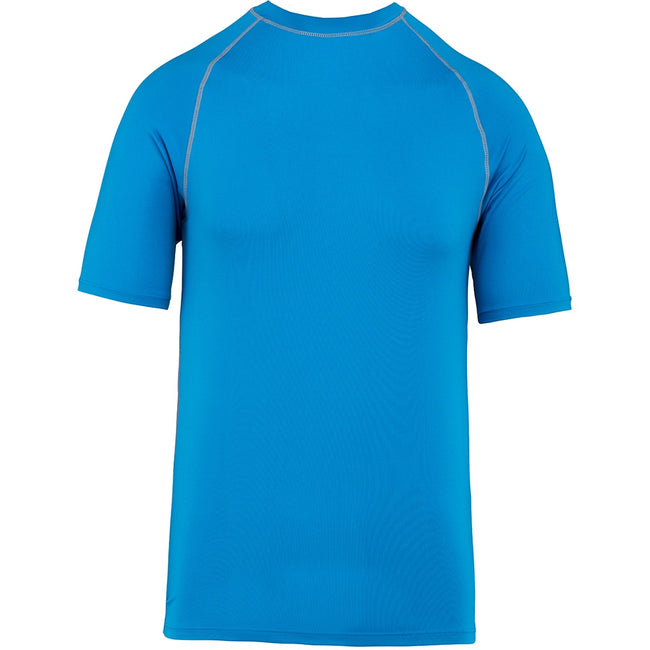 Aqua - Front - Proact Childrens-Kids Surf T-Shirt