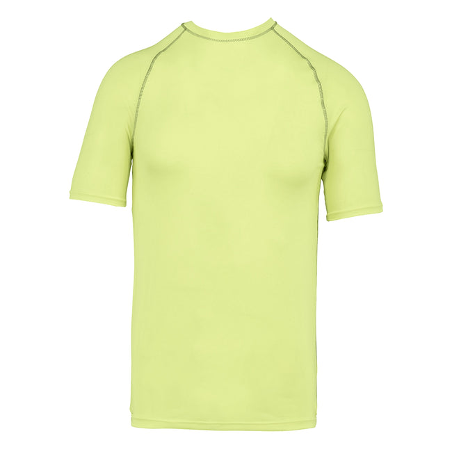 Fluorescent Yellow - Front - Proact Childrens-Kids Surf T-Shirt