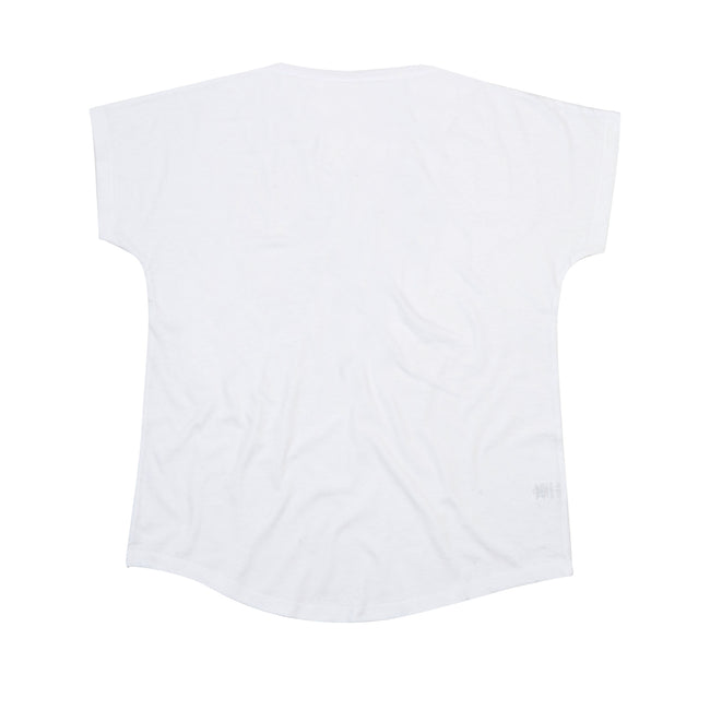 White - Back - Mantis Womens-Ladies Loose Fit T-Shirt