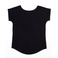Black - Front - Mantis Womens-Ladies Loose Fit T-Shirt